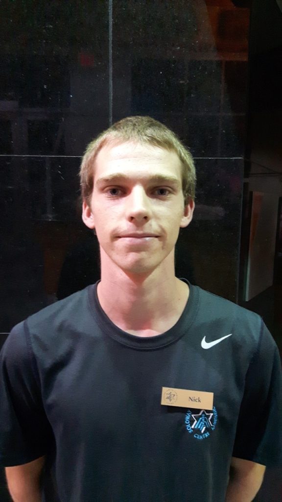 A picture of personal trainer Nick McGunnigal smiling