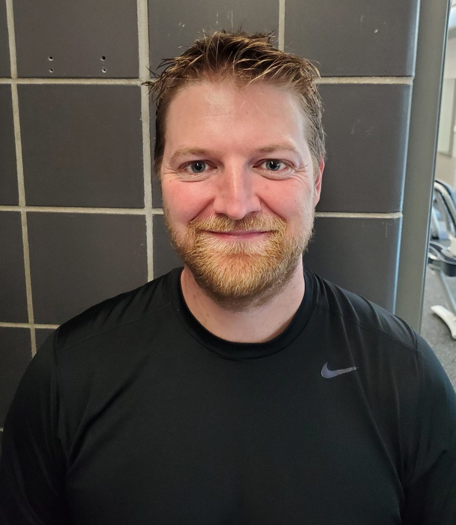 A picture of personal trainer Ryan Armitage smiling